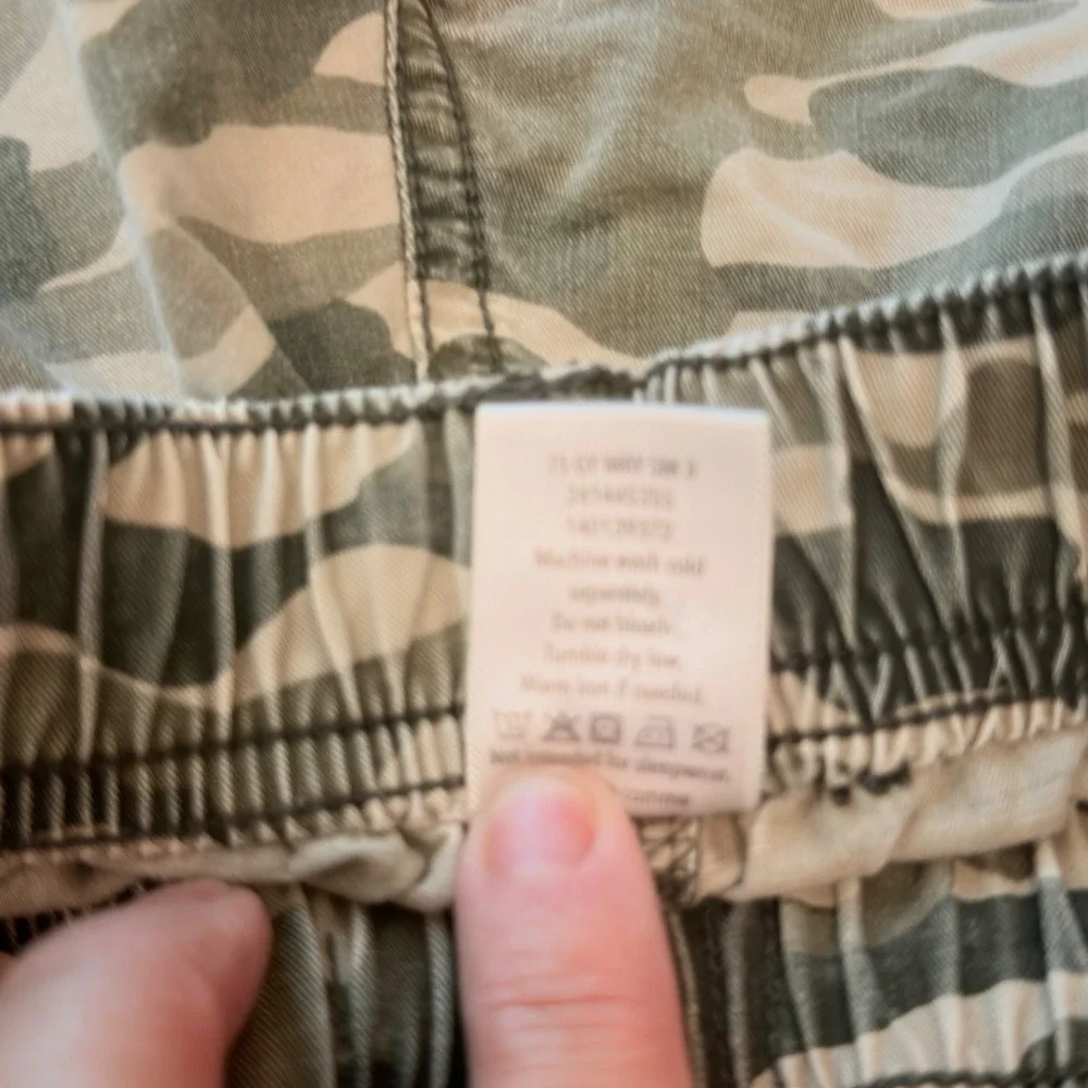 Gymboree Cargo Shorts Toddler Boys 3T Multi-Color Excellent Camo Tropical 2-Pack